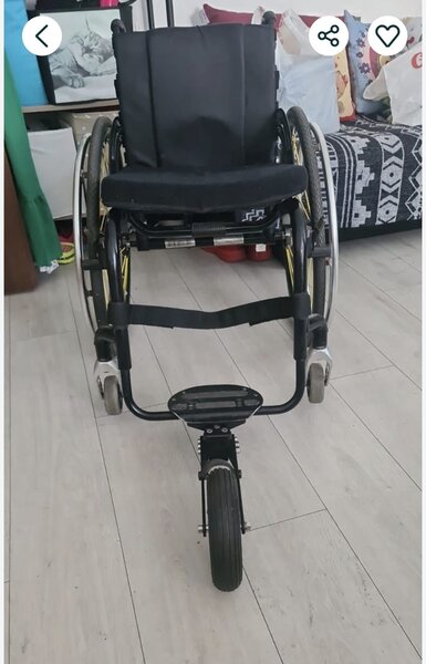 Scaun rulant activ cu freeweel